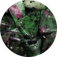 Crystal Ruby Zoisite Ewald Kliegel - selected by Walter von Holst