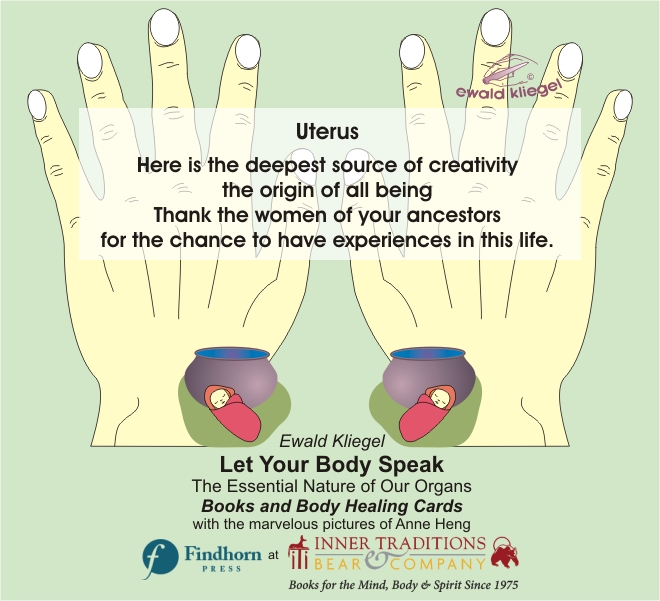 Reflexology on the Hand - Uterus – Ewald Kliegel (c)