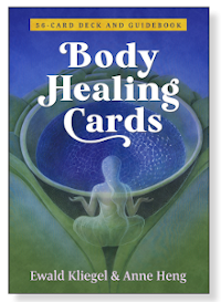 Body Healing Cards &ndash; a card deck with 56 full-color cards and a 128-page booklet (ISBN 9781644112557) - Ewald Kliegel (text) - Anne Heng (illustrations) - Findhorn Press at INNER TRADITIONS